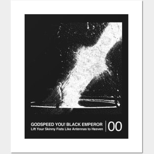 Godspeed You! Black Emperor / Minimalist Graphic Artwork Design Posters and Art